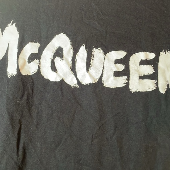 Alexander McQueen Black Graphic Tee - Picture 5 of 10